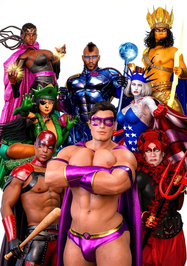 LGBTQ+ Graphic Novel Homo Heroes Series Kindle Edition by Author - 35-0