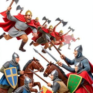 Medieval Battles for Kids: A 30-Page Illustrated History-0