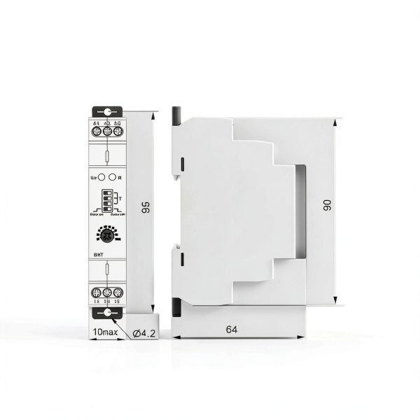 BNT 10A Dual Function Timer Relay - AC230V DC24V Delay On Off-7
