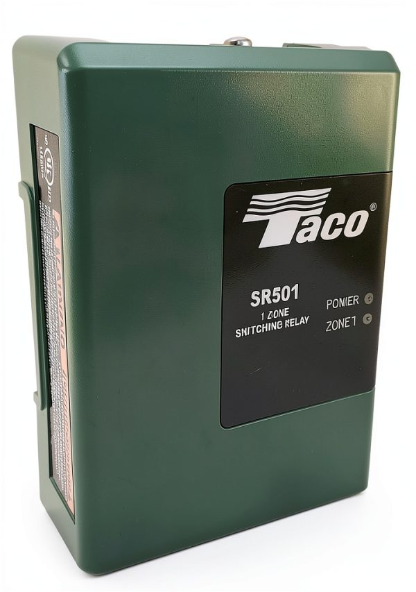 Taco SR501-4 Generic Switching Relay, 50A UL-Listed, Screw Mount-0