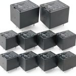JQC-3FF-S-Z RZ Sealed PCB Power Relay Form C SPDT 5‑Pin 12VDC 10A-0