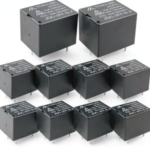 JQC-3FF-S-Z RZ Sealed PCB Power Relay Form C SPDT 5‑Pin 12VDC 10A-0