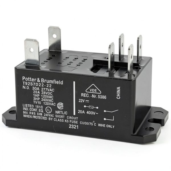 T92S7D22-22 OEM Furnace Relay Casalytics DPST General Purpose-0