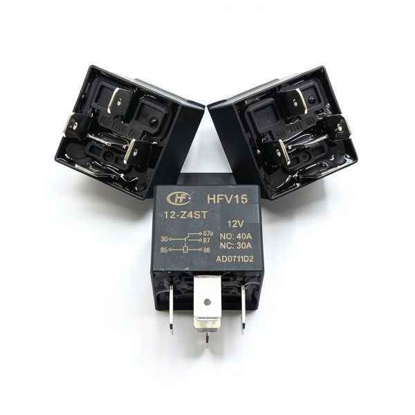 Relay HFV15-12-Z4ST 5‑Pin 40A Plastic Sealing Type by JALYKA-0