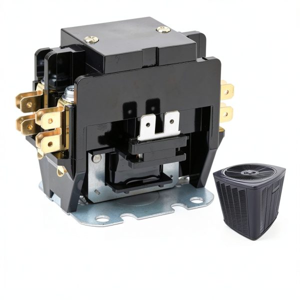 Double Pole 24V Condenser Relay VAINELY 30A HVAC Replacement for Trane-3