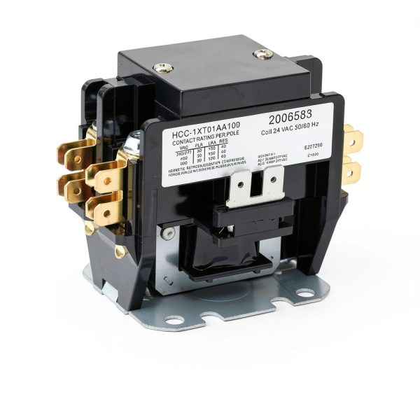 Double Pole 24V Condenser Relay VAINELY 30A HVAC Replacement for Trane-1