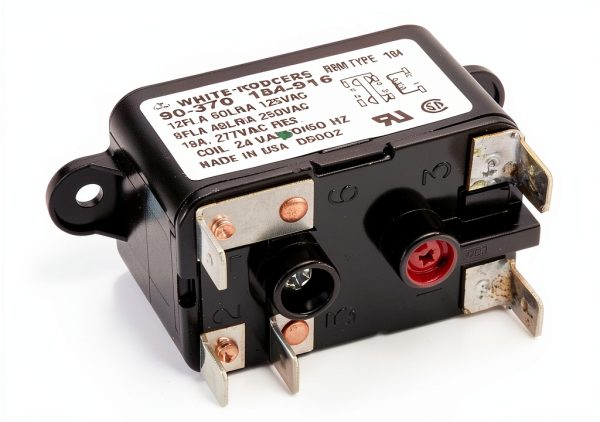 White Rodgers 90-370 Fan Relay Rbm Type 184 Heavy-duty Enclosed-0