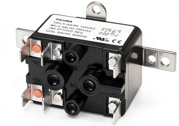 Dreyoo 24V Fan Relay - UL Certified SPST Switch for Goodman HVAC-0