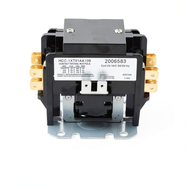 Double Pole 24V Condenser Relay VAINELY 30A HVAC Replacement for Trane-5